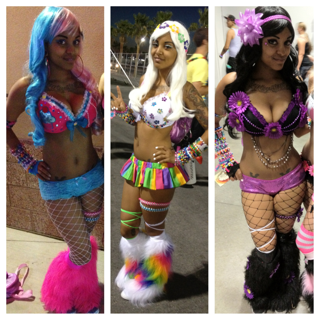Rave Costumes, Girl's Rave Costumes